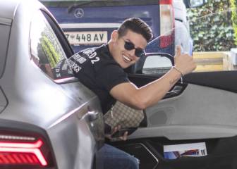 El Real Madrid le comunica a James que se queda