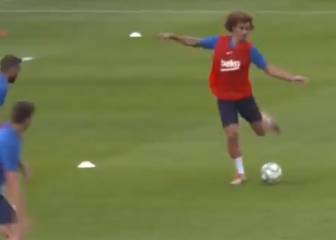 Griezmann, De Jong combine for lovely training-ground goal