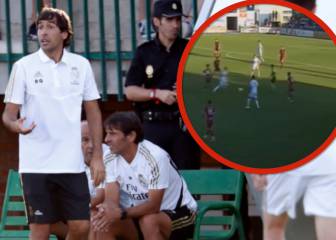 Si esto es premonitorio su estilo marcará una era como técnico: el golazo del Castilla de Raúl