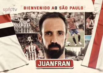 Juanfran: no juega un español en el São Paulo desde hace... 83 años