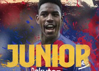Oficial: Junior Firpo ya es del Barça hasta 2024