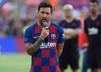 ¿Quién dijo miedo? El órdago de Messi en su discurso del Gamper