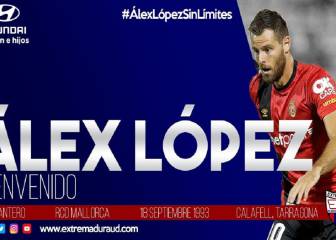 El Extremadura hace oficial el fichaje de Alex López