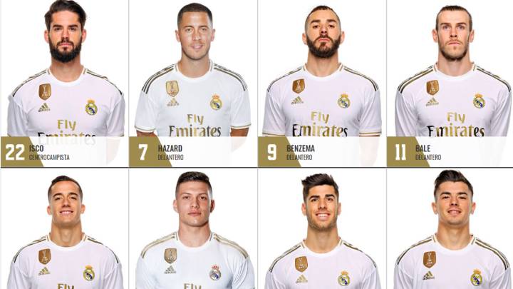 real madrid jersey number