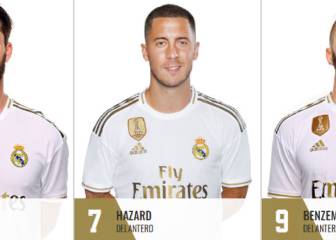 El Real Madrid le quita el '7' a Mariano para dárselo a Hazard