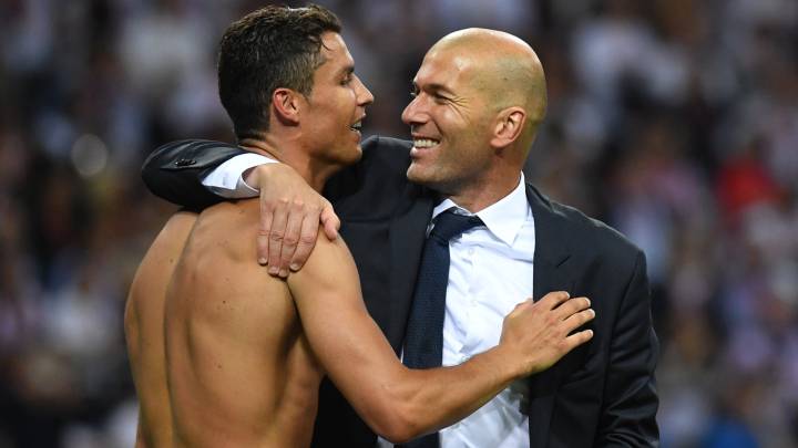 Real Madrid: Cristiano Ronaldo recalls Zinedine Zidane pep talks - AS.com