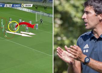 La pizarra de Raúl ya manda en el Castilla: vean el gol de jugada de estrategia al Tenerife