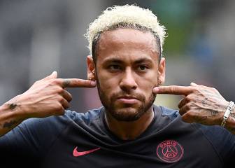 Neymar entrena con el PSG a la espera de acontecimientos