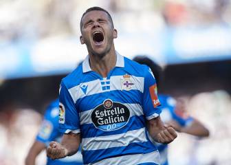 Christian Santos da la gloria al Depor en el 89'