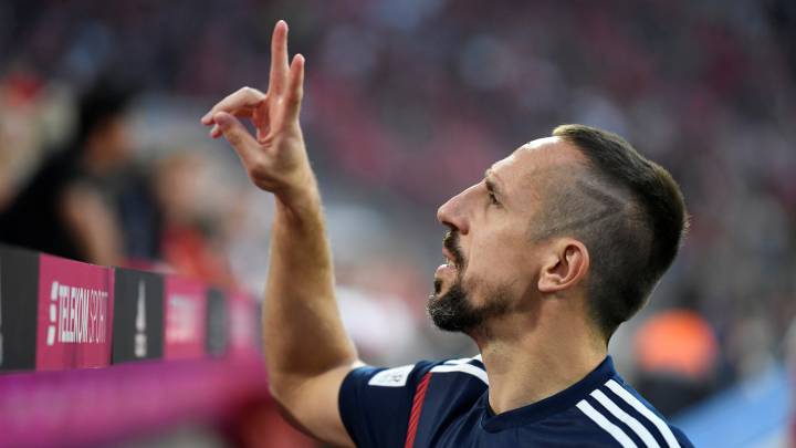 Franck Ribéry, exjugador del Bayern de Múnich