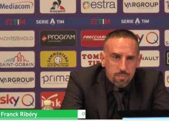 Italia lo aplaude: Ribéry se declara al fútbol y elogia a Totti