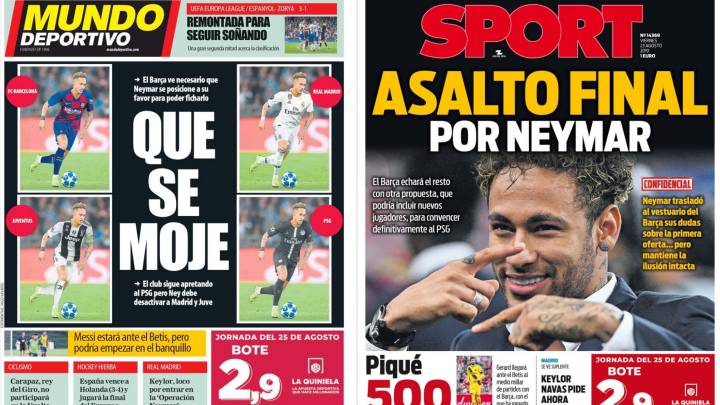 Neymar al barcelona última noticia