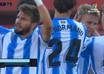 Odegaard ya da puntos a la Real