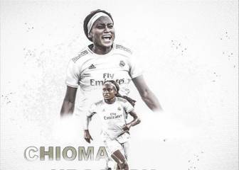 El contrato de Ubogagu ya lleva el escudo del Real Madrid