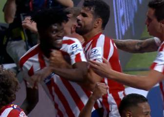 Thomas pone al Atleti líder en el 90'