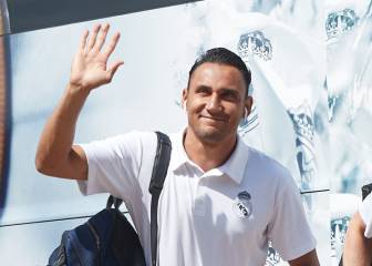 Keylor no volvió con el Madrid: tomó un avión privado a París