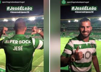 Reloj de oro, frase en portugués y sonrisa: el primer posado de Jesé en Portugal