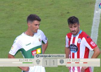 El Elche deja con vida al Lugo y acaba pagándolo con el empate