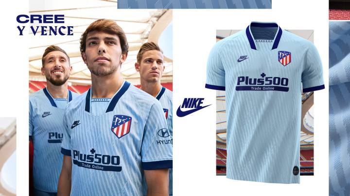 Uniforme de Fútbol Unisex Traje de Camiseta-Atlético Madrid 