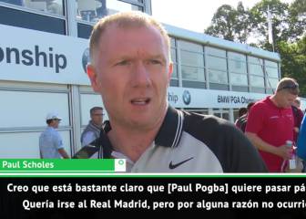 El palo histórico de Scholes a Pogba por culpa del Real Madrid
