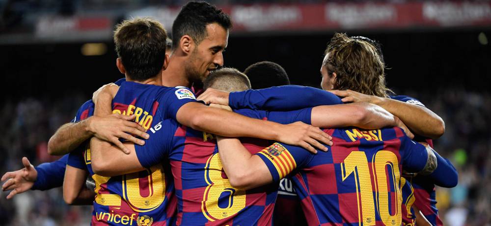 El Barcelona suma tres puntos con sufrimiento en el Camp Nou.