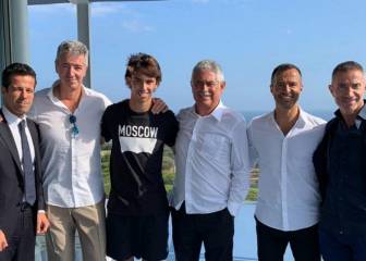 Vieira explica los detalles del fichaje de Joao Felix y la comisión de Jorge Mendes