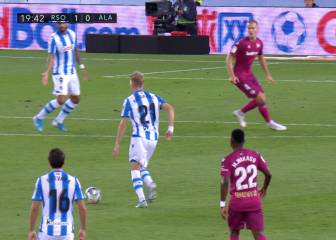 Odegaard hace una jugada que solo le habíamos visto a Messi