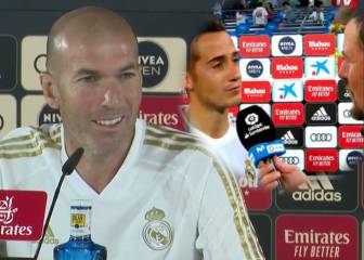 Zidane hizo reír a todo Valdebebas al responder la pregunta de moda: 