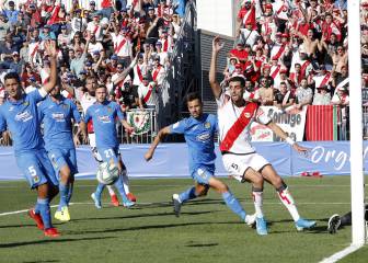 Final loco en el primer Fuenla-Rayo del fútbol profesional