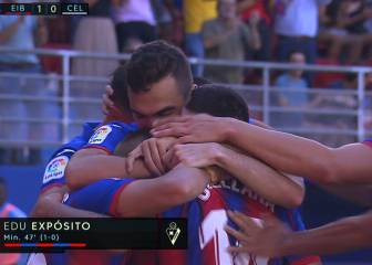 Expósito y Orellana dan la gloria al Eibar de Mendilibar