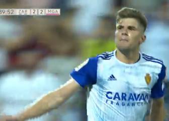 El Zaragoza empata ante el Málaga en un final de locos