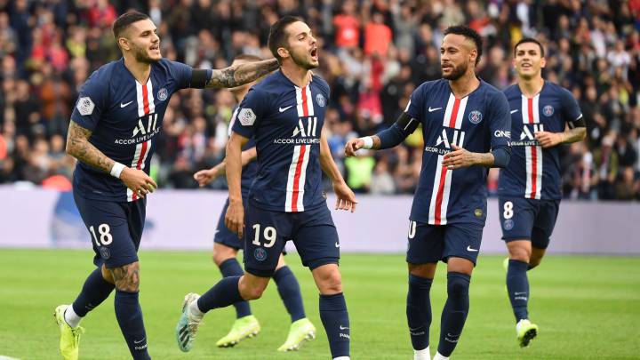 PSG 4-0 Angers: goles, resumen y resultado del partido - AS.com