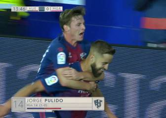 Resumen y goles del Huesca vs. Málaga de la Liga Santander
