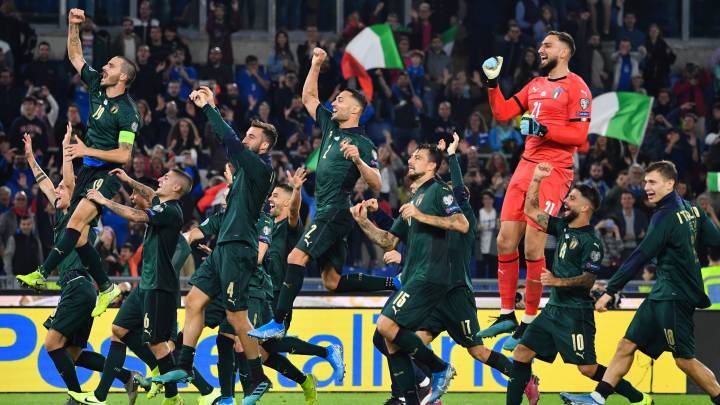 Una Italia de récord se clasifica a la Eurocopa