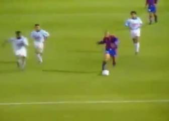 Este golazo de Ronaldo por el Barça cumple 25 años: ¡impresionante corrida!