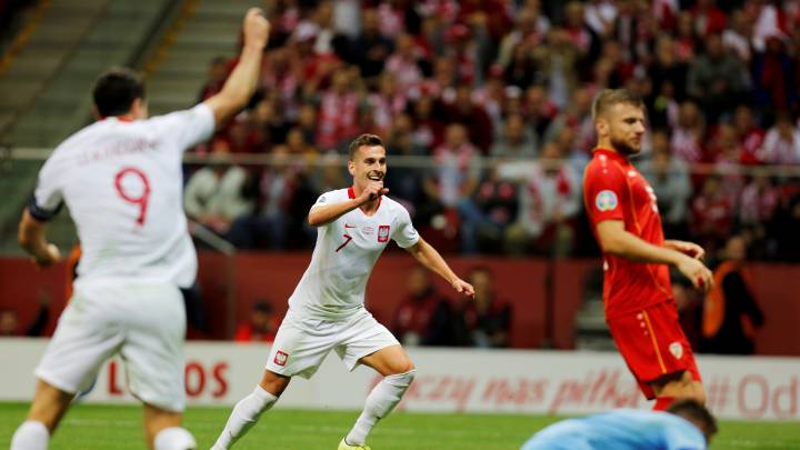 Frankowski sella el pase de Polonia a la Eurocopa 2020
