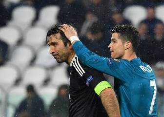 Cristiano a Buffon tras la chilena con el Madrid: 