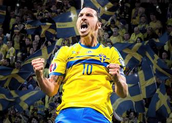 El once histórico de la selección de Suecia