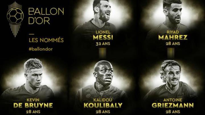 Sin candidatos españoles al Balón de Oro; la Premier arrasa