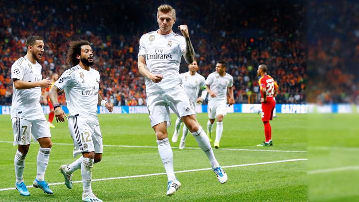 Galatasaray-Real Madrid en imágenes