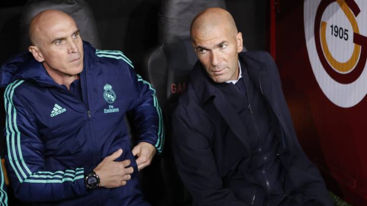 Zidane: "No hay semanas que estés tranquilo en el Madrid"
