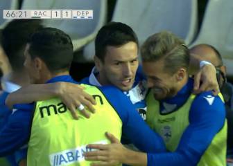 Racing y Deportivo firman las tablas y no salen del descenso