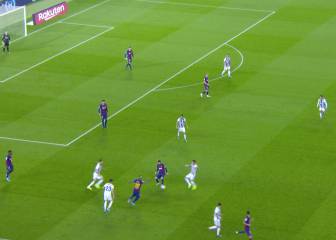 Uno de los mejores caños de Messi: El gesto del rival es oro