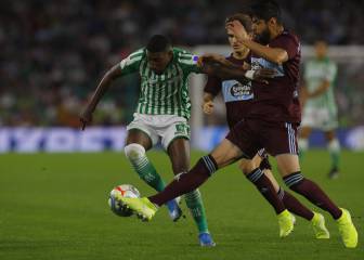 El Betis gana al Celta y deja a Escribá en el alambre