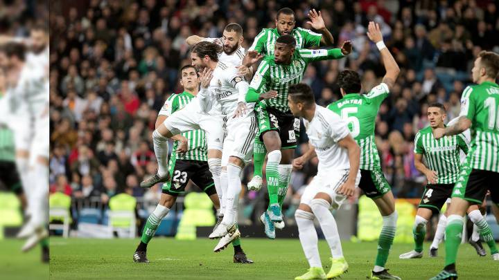 Real Madrid-Betis en imágenes