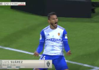 El Zaragoza vuelve a la senda de la victoria goleando a Las Palmas