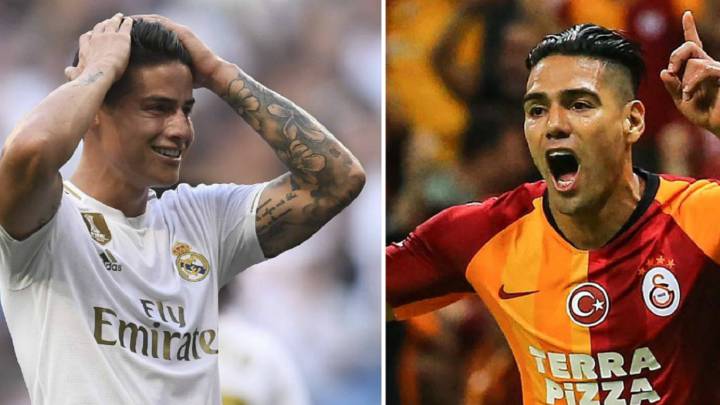 El Madrid-Galatasaray retrata la situación de James y Falcao