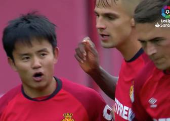 Kubo guía al Mallorca en un partido marcado por los penaltis