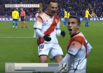 El Rayo suma un punto en Vallecas ante el líder Cádiz