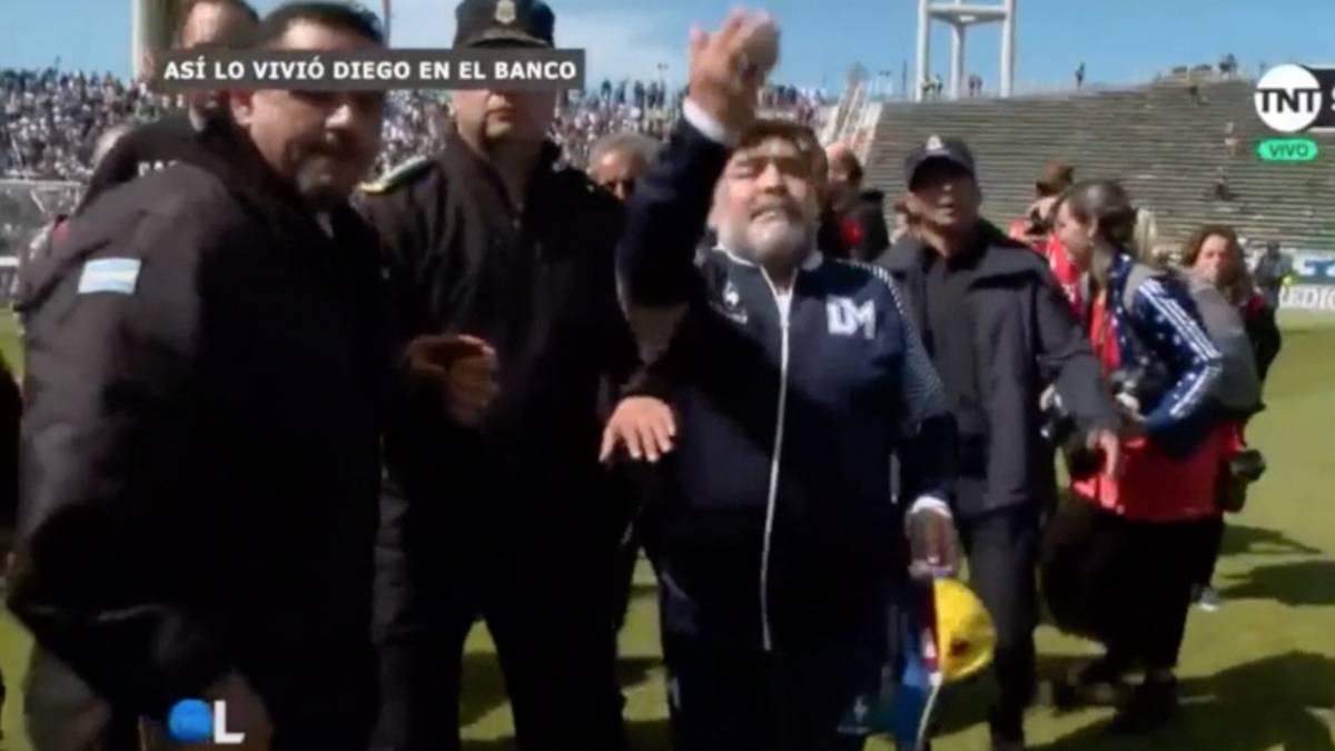 El ejemplar gesto de Maradona tras su victoria sobre Aldosivi - AS Chile
